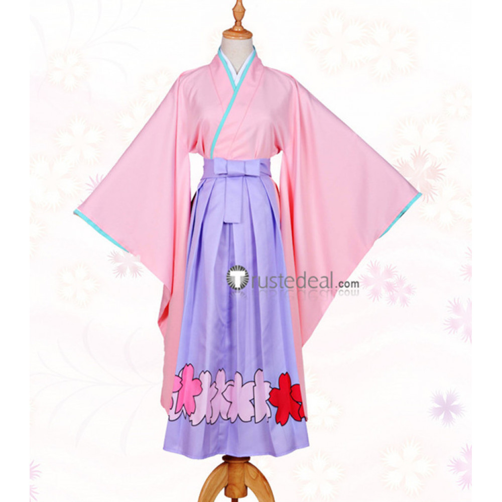 SK-II TOKYO ガール SAKURA KIMONO Cardcaptor Sakura Kinomoto Sakura Kimono Cosplay Costume