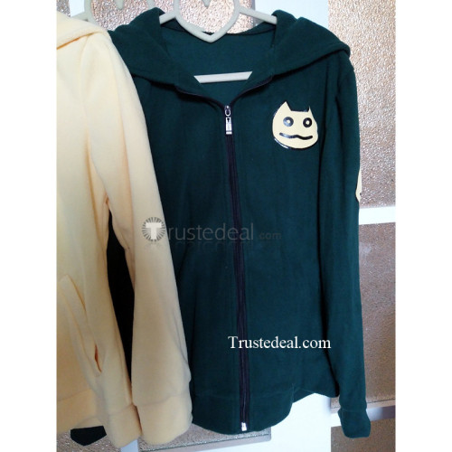 Durarara Orihara Kururi Dark Green Hoodie Cosplay Costume