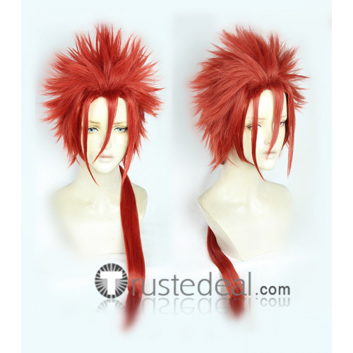Final Fantasy VII Remake Reno Red Cosplay Wig