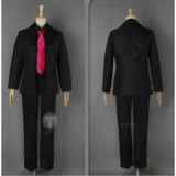 Psycho-Pass Kagari Shusei Cosplay Black Suit Costume