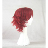Yowamushi Pedal Naruko Shokichi Short Red Cosplay Wig
