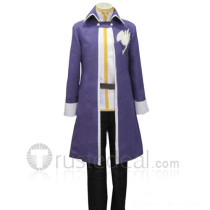 Fairy Tail Gray Fullbuster Grand Magic Games Purple Cosplay Costume