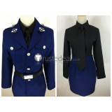 Hetalia Axis Powers Prussia Gilbert Beilschmidt Genderbend Female Blue Cosplay Costume