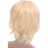 FINAL FANTASY 13 SNOW Villiers Blonde Cosplay Wig