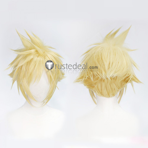 Final Fantasy VII Remake Cloud Strife Female Blonde Short Long Cosplay Wigs