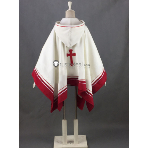 Sword Art Online Asuna White Cloak Cape Cosplay Costume
