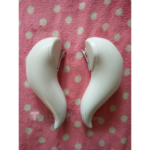 Overlord Albedo White Horns Cosplay Props