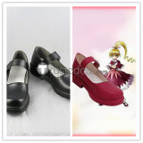 Hunter X Hunter Biscuit Krueger Red Black Cosplay Shoes Boots