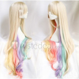 Vocaloid Mayu Long Blonde Cosplay Wig