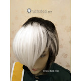 Black Gray White Cosplay Wig