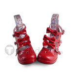 Three Bows Lolita Shoes