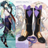 Genshin Impact Bennett Xiao Ganyu Chongyun Cosplay Shoes Boots
