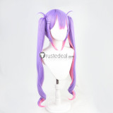 Vtuber Virtual YouTuber Hololive Hinata Cocomi Tokoyami Towa Purple Pink Ponytails Cosplay Wigs