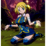 Fairy Tail Lucy Heartfilia Nirvana Arc Celestial Cosplay Costume