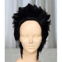 Hakuouki Kondou Isami Black Cosplay Wig