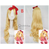 Eromanga Sensei Elf Yamada Long Blonde Cosplay Wig