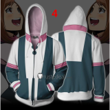 Boku no Hero Academia Hoodies Izuku Katsuki All Might Ochaco Tsuyu Shoto Cosplay Costumes