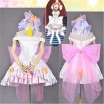 Love Live Rin Hoshizora Wedding Cosplay Costume