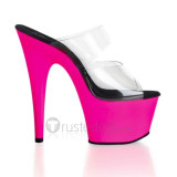 Imported PVC Upper High Heel Open-toes Platform Sexy Sandals(99-23)