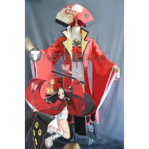Hyakka Ryouran Samurai Girls Yukimura Sanada Kimono Cosplay Costume