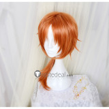 Ensemble Stars Knights Leo Tsukinaga Orange Cosplay Wig