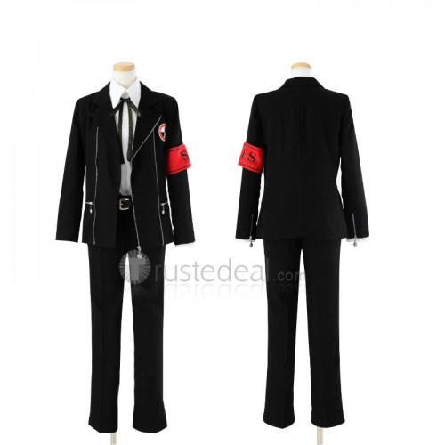 Shin Megami Tensei Persona Gekkoukan High School Protagonist Boy Uniform Cosplay Costume