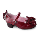 Top and Back Double Bows Lolita Shoes