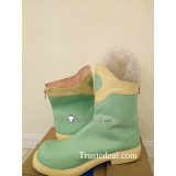 Cardcaptor Sakura Clear Card Episode3 Kinomoto Sakura Green Frog Cosplay Boots Shoes