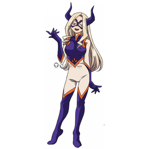 Boku no Hero Academia Mount Lady Yu Takeyama Pruple Horns Cosplay Props