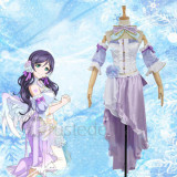Love Live Tojo Nozomi White Valentines Day Awakening Cosplay Costume
