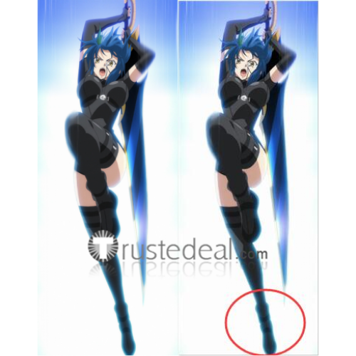 High School DxD Xenovia Quarta Black Cosplay Shoes Boots