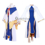 Goblin Slayer Priestess White Blue Cosplay Costume