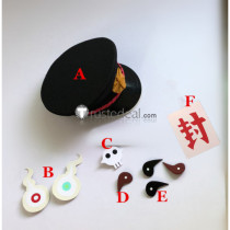 Jibaku Shounen Hanako kun Yashiro Nene Hanako Hat Skull Cosplay Accessories