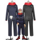 Jujutsu Kaisen Sorcery Fight Yuji Itadori Tokyo Jujutsu High Uniform Blue Black Cosplay Costumes