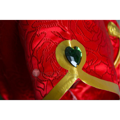 League of Legends Firecracker Jinx Red Cheongsam Cosplay Costume