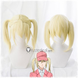 Hataraku Saibou Cells at Work Eosinophil Blonde Ponytails Cosplay Wig