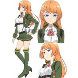 Taimadou Gakuen 35 Shiken Shoutai Ouka Ootori Green Cosplay Shoes Boots
