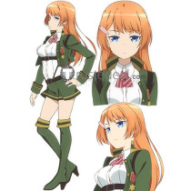 Taimadou Gakuen 35 Shiken Shoutai Ouka Ootori Green Cosplay Shoes Boots