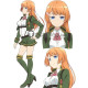 Taimadou Gakuen 35 Shiken Shoutai Ouka Ootori Green Cosplay Shoes Boots