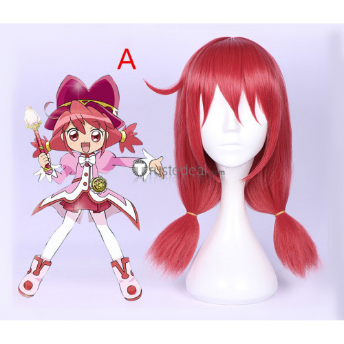 Fushigiboshi no Futagohime Twin Princess of Wonder Planet Fine Rein Red Blue Cosplay Wig