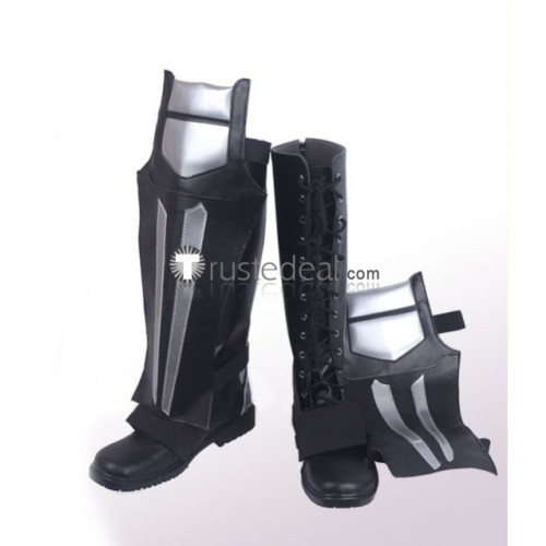 Fortnite Battle Royale Skull Trooper Halloween Cosplay Shoes Boots