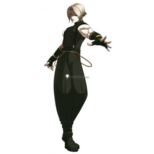 The King of Fighters Adelheid Bernstein Adel Boss Black Cosplay Costume
