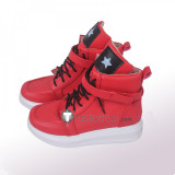 Persona 5 Strikers Dancing Star Night Ann Takamaki Sophia Elizabeth Blue Black Red Cosplay Shoes Boots