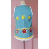 One Piece Luffy Cosplay Blue Green Vest
