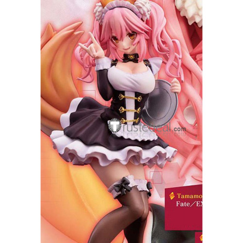 Fate Grand Order FGO Fate/EXTELLA Caster Tamamo no Mae Maid Cosplay Costume