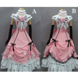 Black Butler Kuroshitsuji Ciel Phantomhive Lady Ciel Girl Pink Cosplay Costumes