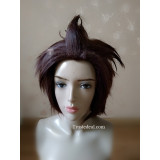 Kingdom Hearts Birth by Sleep Terra Brown Styled Cosplay Wig
