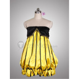 Vocaloid Kagamine Rin Yellow Dress Cosplay Costume