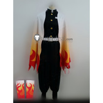 Kimetsu no Yaiba Demon Slayer Kyojuro Rengoku Demon Hunter Cosplay Costume