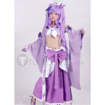 Pokemon Gijinka Espeon Purple Cosplay Costume